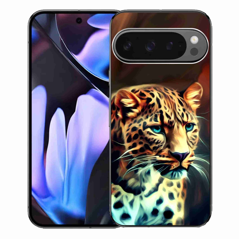 Gelový kryt mmCase na Google Pixel 9 Pro XL - leopard