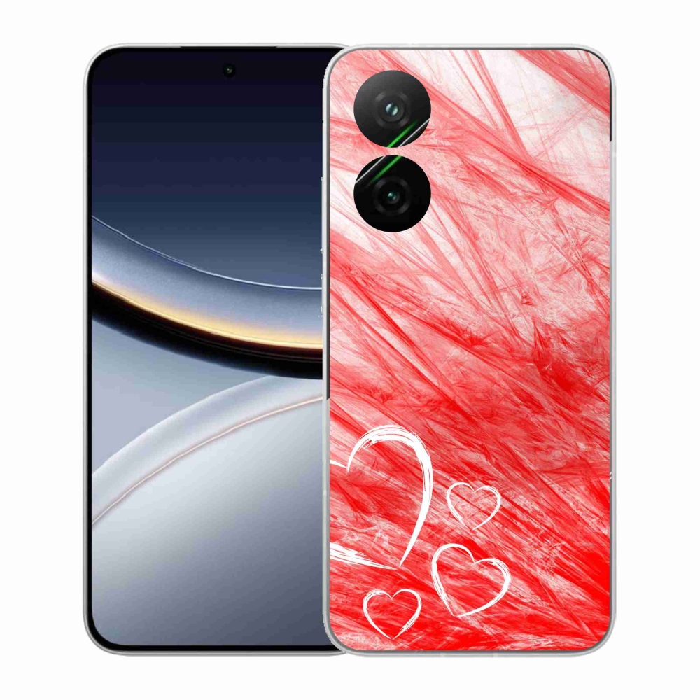 Gelový kryt mmCase na Xiaomi Poco F7 5G - heart