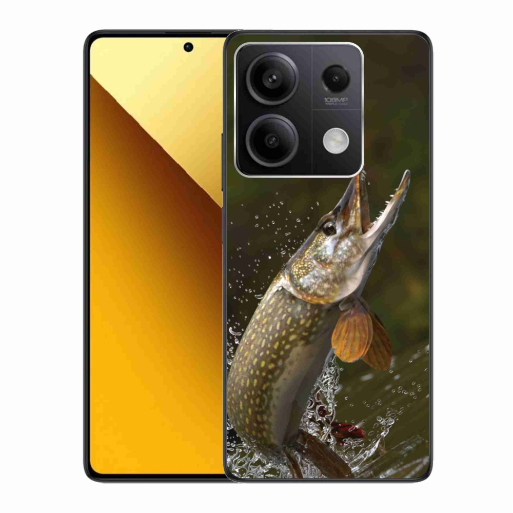Gelový obal mmCase na Xiaomi Redmi Note 13 5G - štika