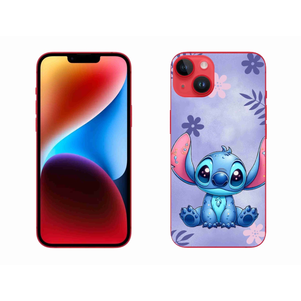 Gelový kryt mmCase na iPhone 14 Plus - stitch