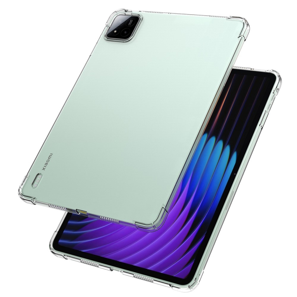 Průhledný gelový obal s vyztuženými rohy na Xiaomi Pad 7/7 Pro - průhledný