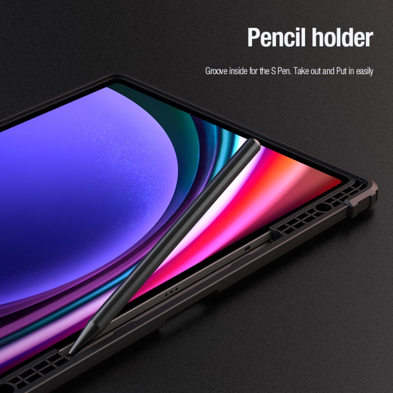 Nillkin Bumper PRO Protective Stand Case Multi-angle pro Samsung Galaxy Tab S9 Ultra Black