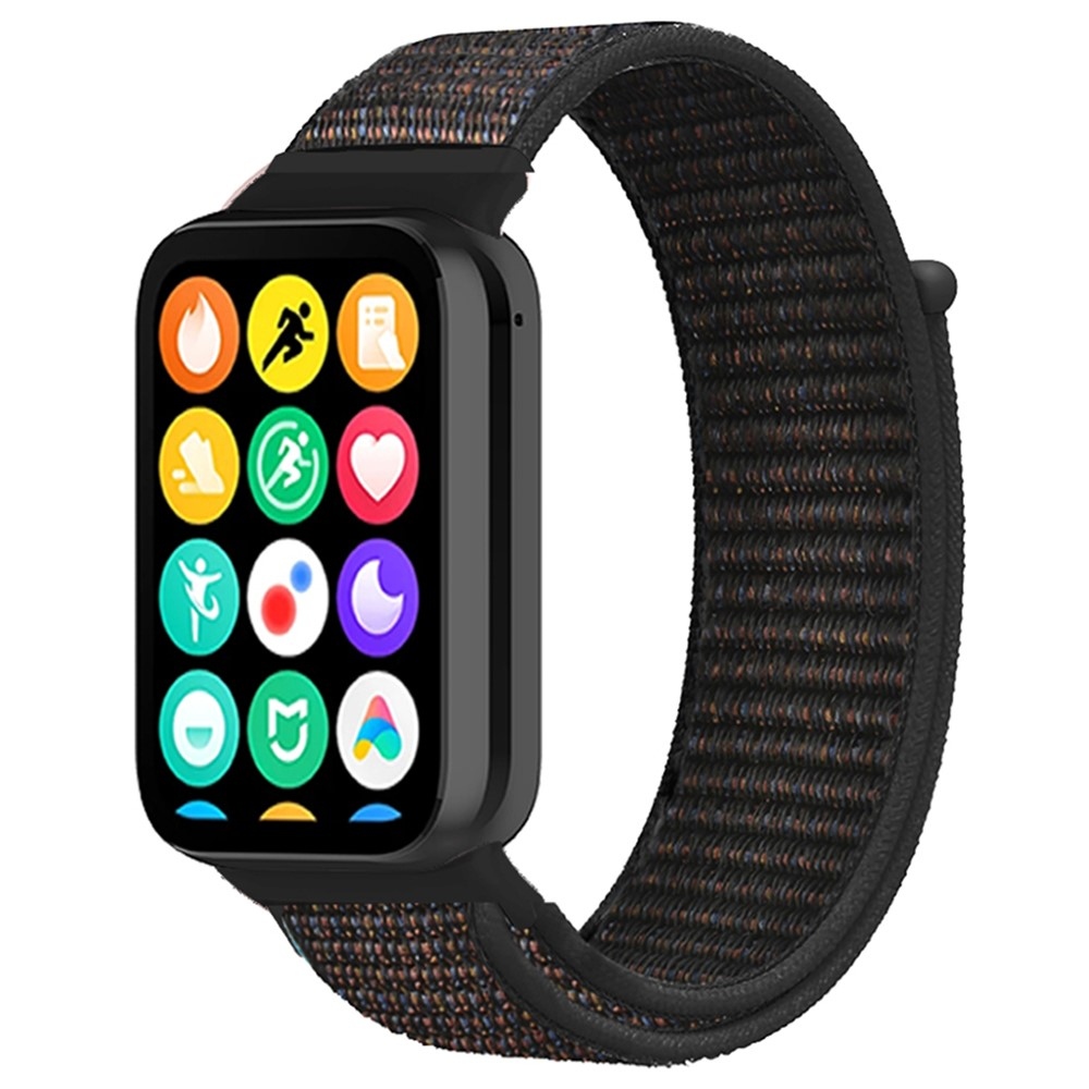 Suit nylonový řemínek na Xiaomi Smart Band 10 Pro/9 Pro/8 Pro/Redmi Watch 6/5/4 - černý