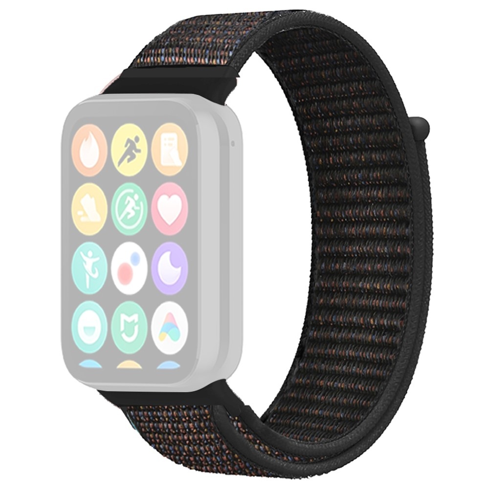 Suit nylonový řemínek na Xiaomi Smart Band 10 Pro/9 Pro/8 Pro/Redmi Watch 6/5/4 - černý