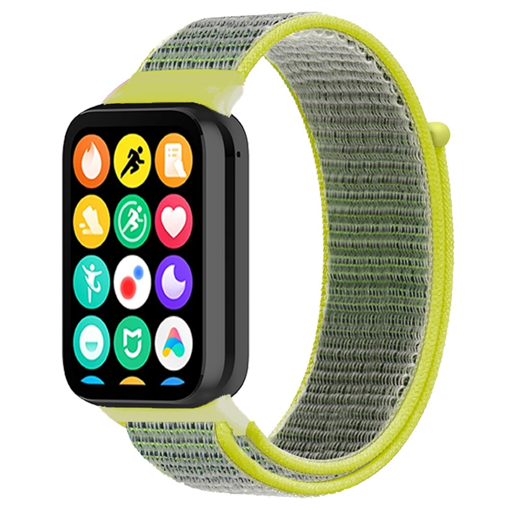 Suit nylonový řemínek na Xiaomi Smart Band 10 Pro/9 Pro/8 Pro/Redmi Watch 6/5/4 - žlutý