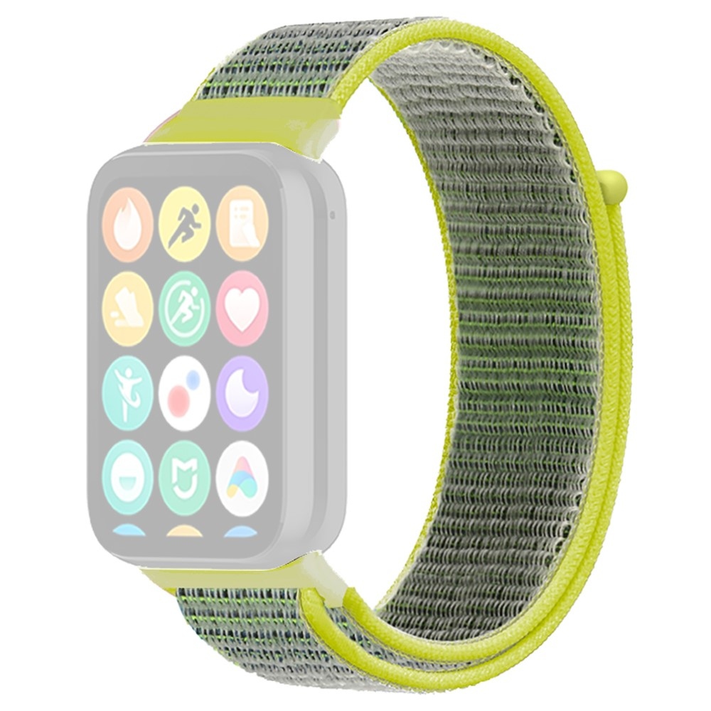 Suit nylonový řemínek na Xiaomi Smart Band 10 Pro/9 Pro/8 Pro/Redmi Watch 6/5/4 - žlutý