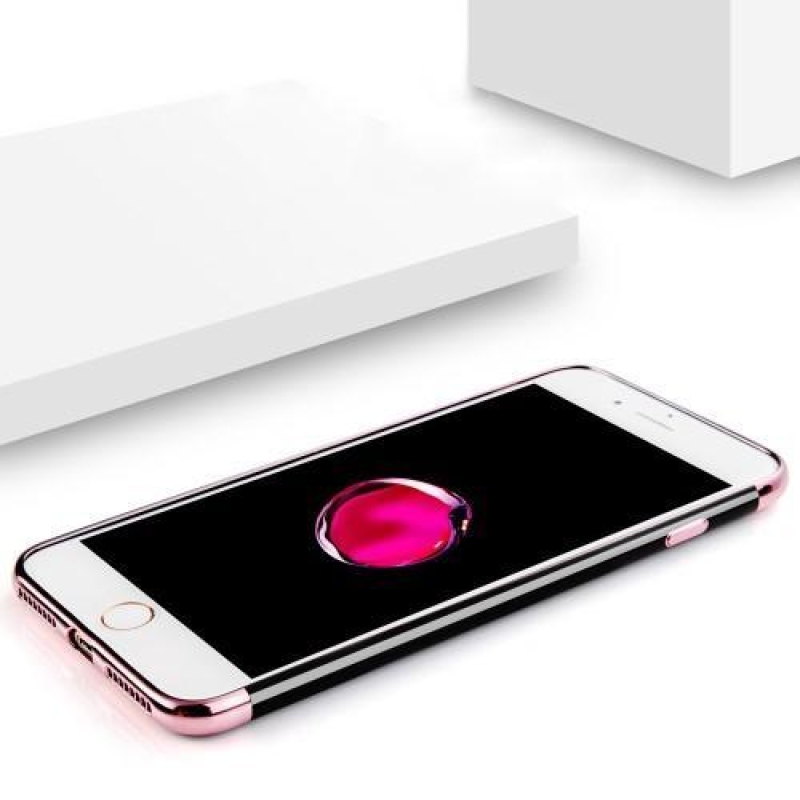 Sulo stylový gelový obal na iPhone 8 Plus a iPhone 7 Plus - rosegold