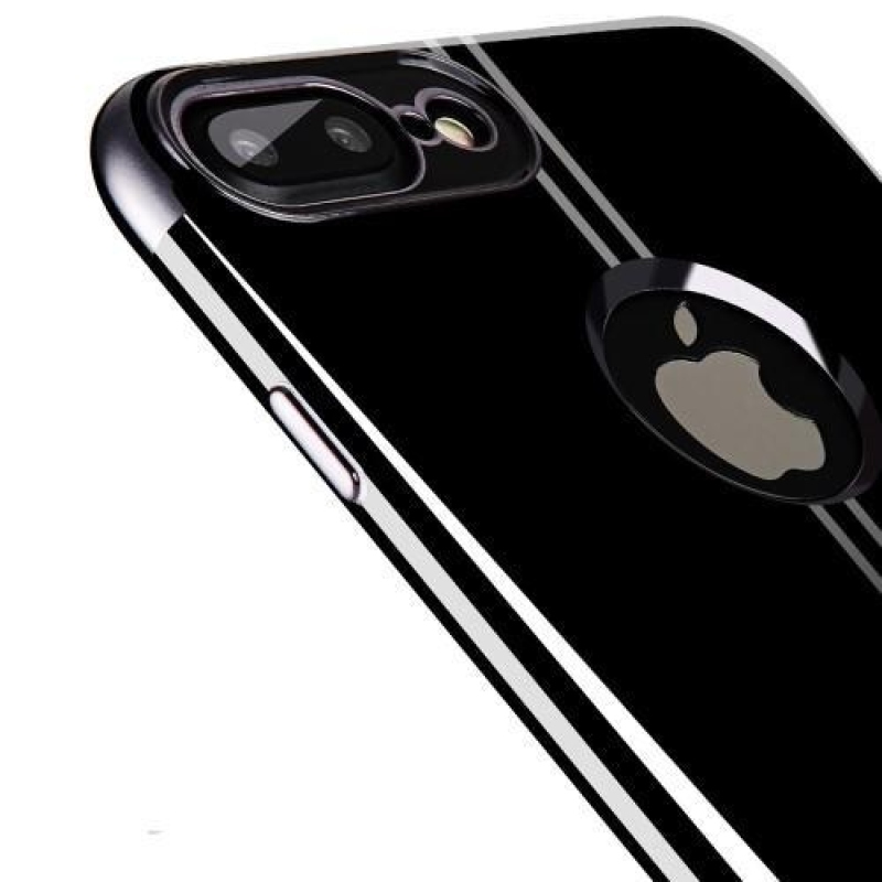 Sulo stylový gelový obal na iPhone 8 Plus a iPhone 7 Plus - šedý