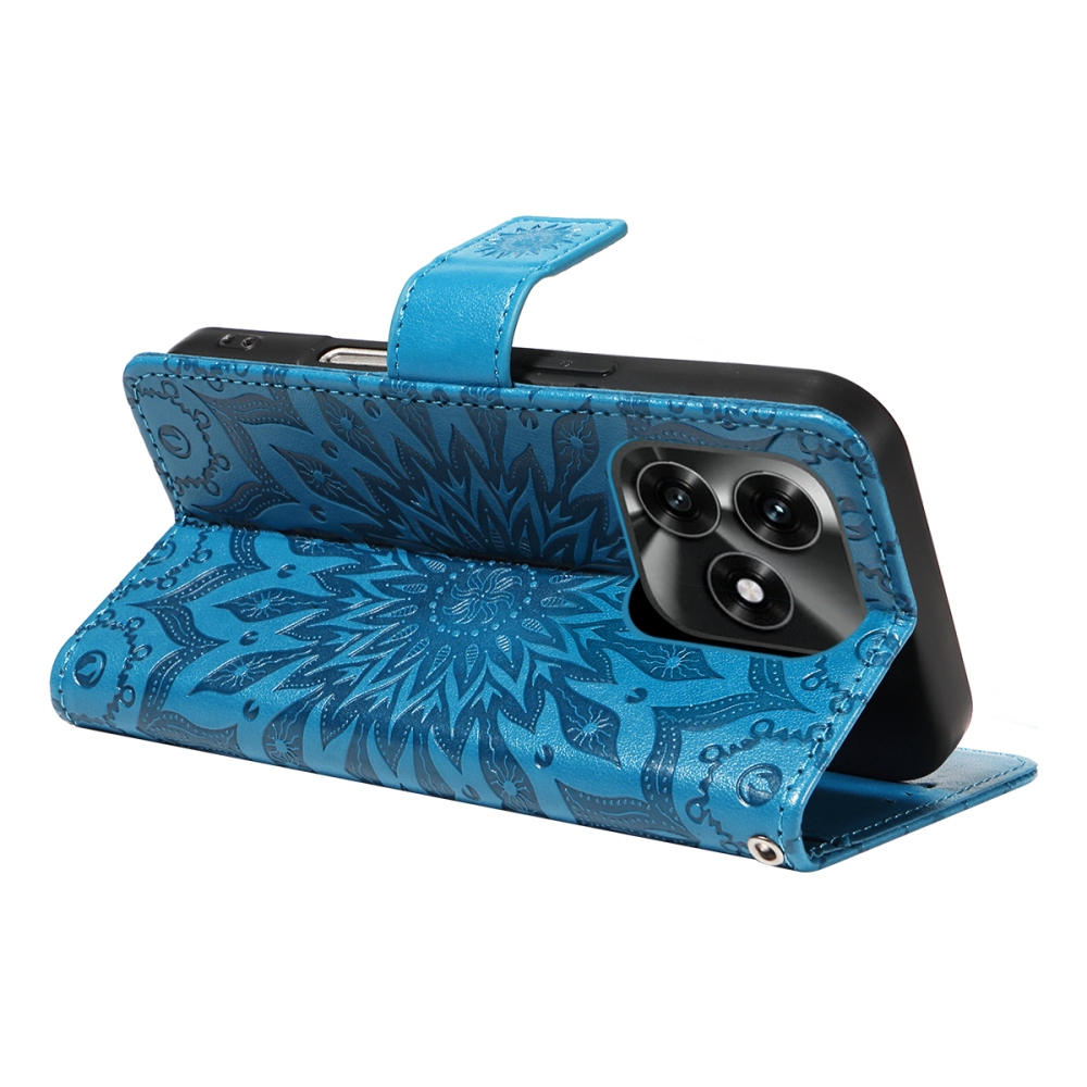 Sunflower knížkové pouzdro na Honor X5c Plus - modré