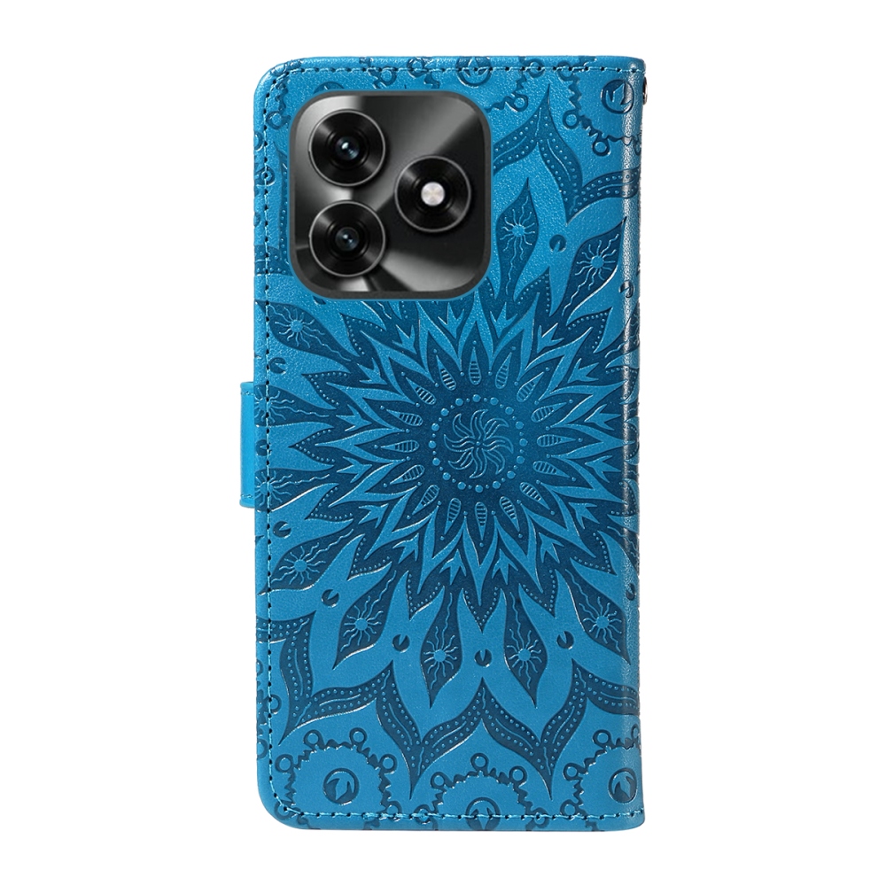 Sunflower knížkové pouzdro na Honor X5c Plus - modré