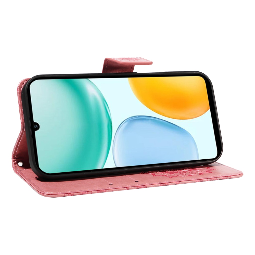 Sunflower knížkové pouzdro na Honor X5c Plus - růžové