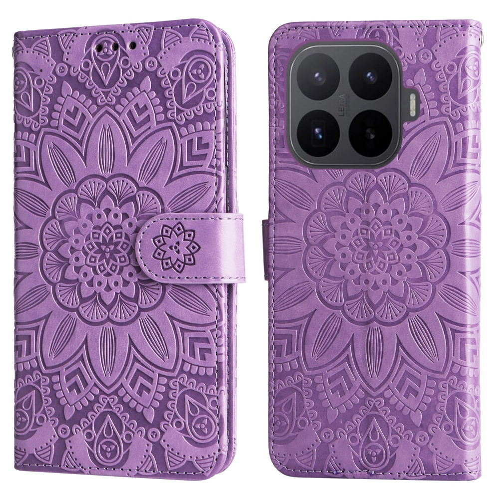 Sunflower knížkové pouzdro na mobil Xiaomi 17T - fialové