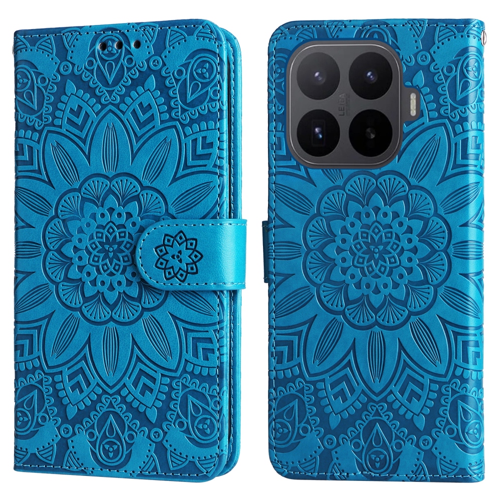 Sunflower knížkové pouzdro na mobil Xiaomi 17T - modré