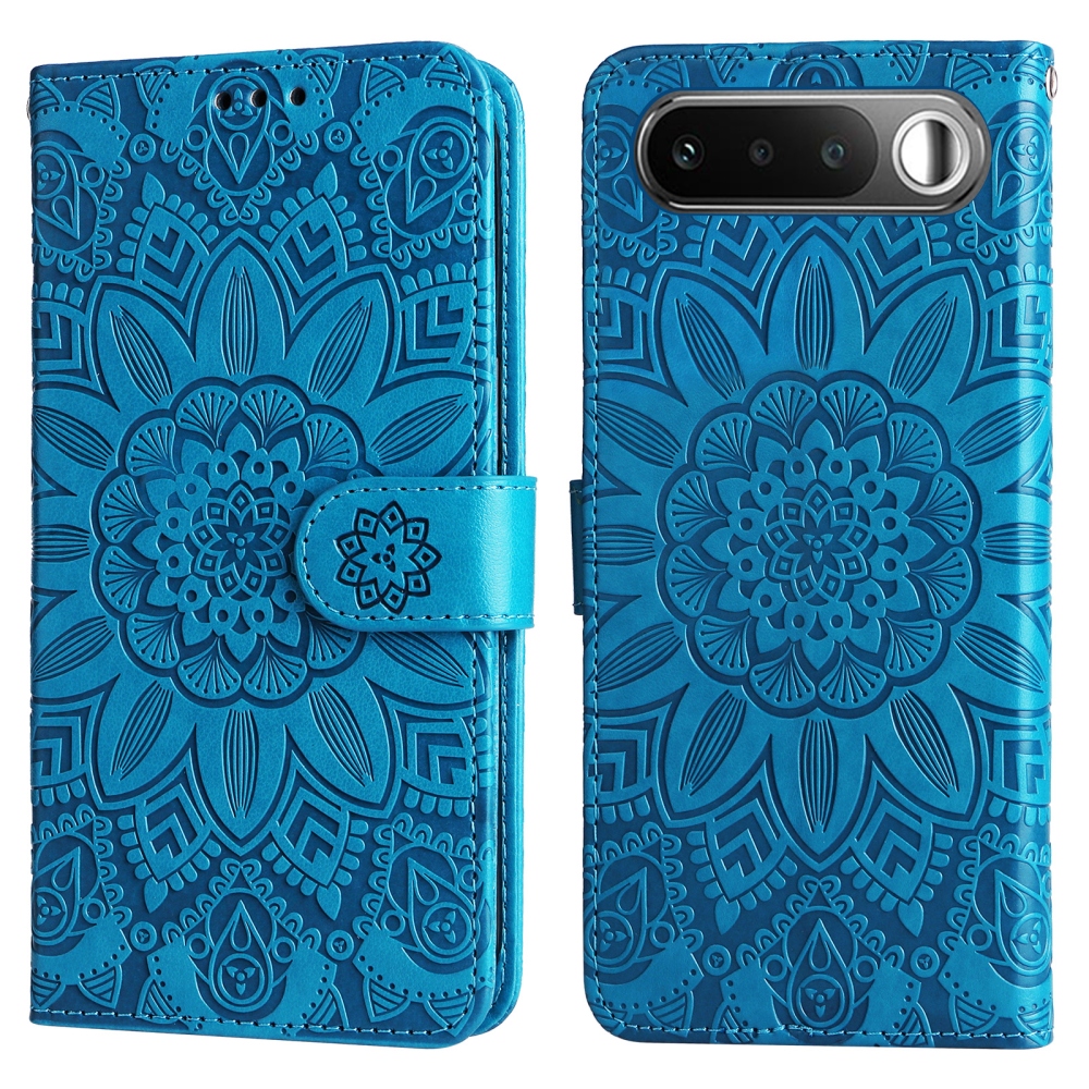 Sunflower knížkové pouzdro na Realme 16 5G - modré