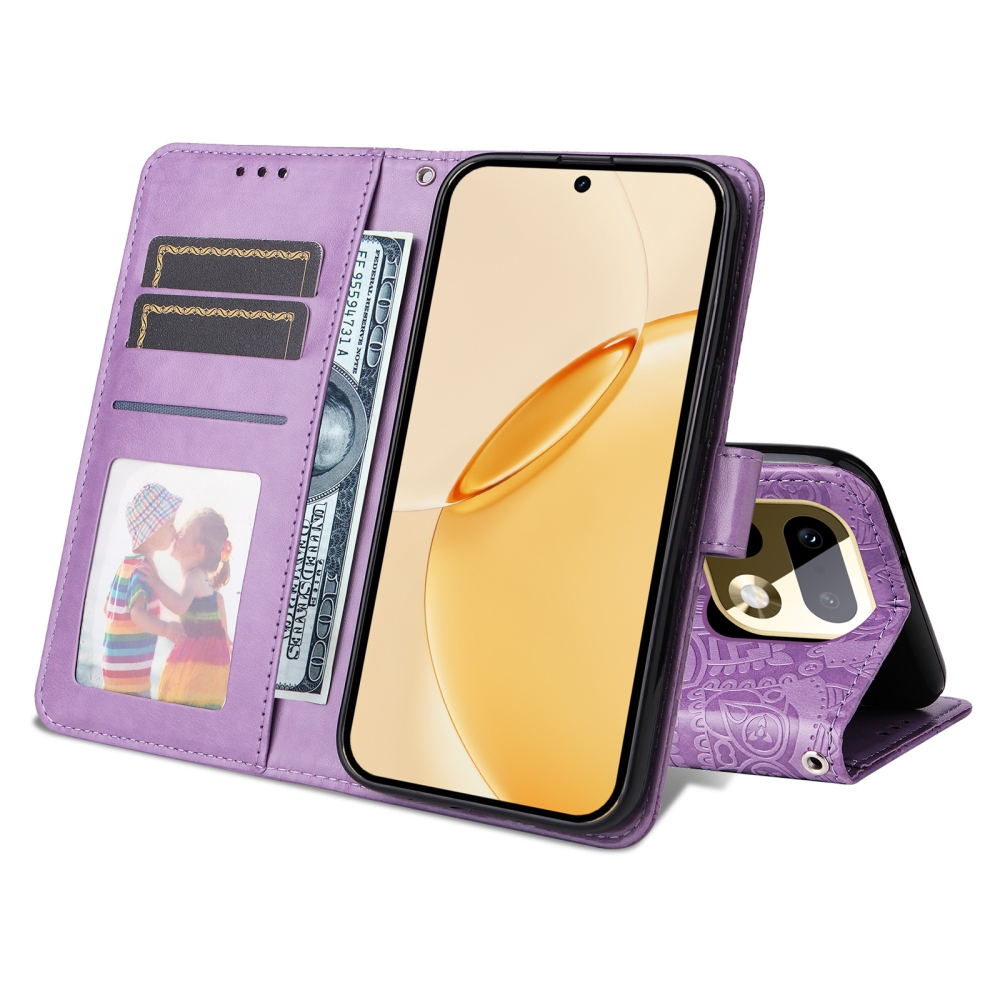 Sunflower knížkové pouzdro na Realme 16 Pro+ 5G - fialové