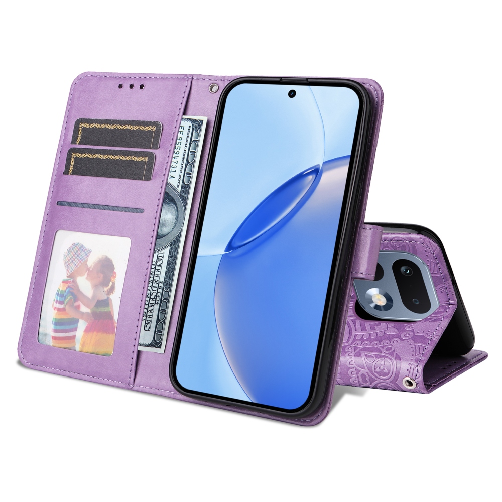 Sunflower knížkové pouzdro na Realme 16 Pro 5G - fialové