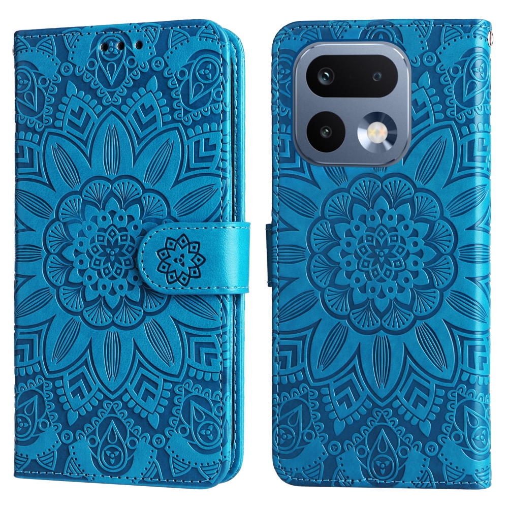 Sunflower knížkové pouzdro na Realme 16 Pro 5G - modré