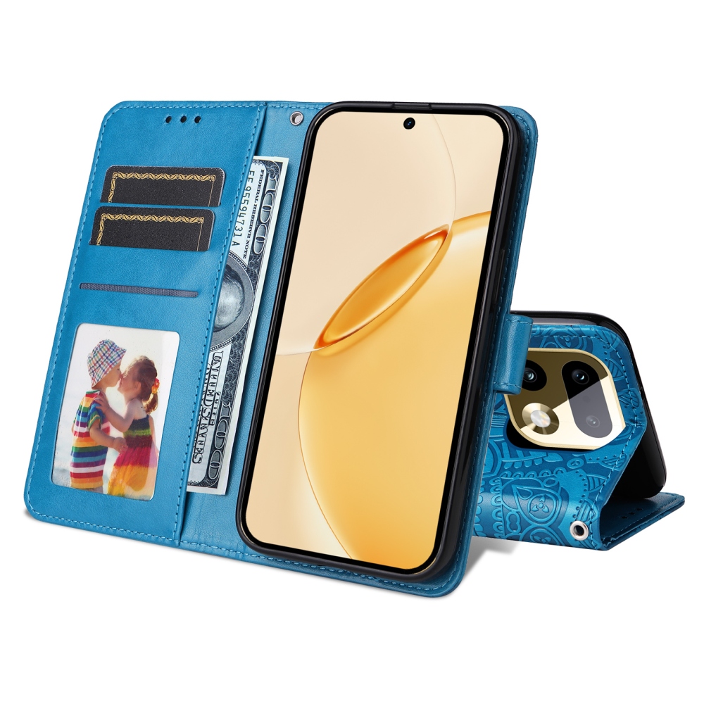 Sunflower knížkové pouzdro na Realme 16 Pro+ 5G - modré