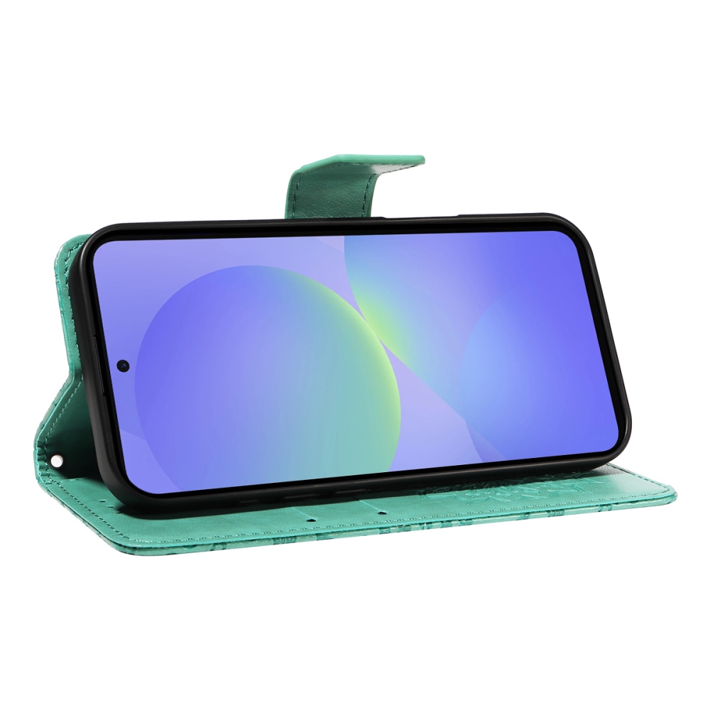 Sunflower knížkové pouzdro na Samsung Galaxy A37 5G - modrozelené