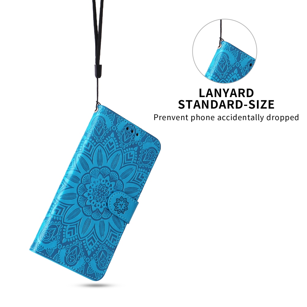 Sunflower knížkové pouzdro na Xiaomi Poco F8 Pro 5G - modré