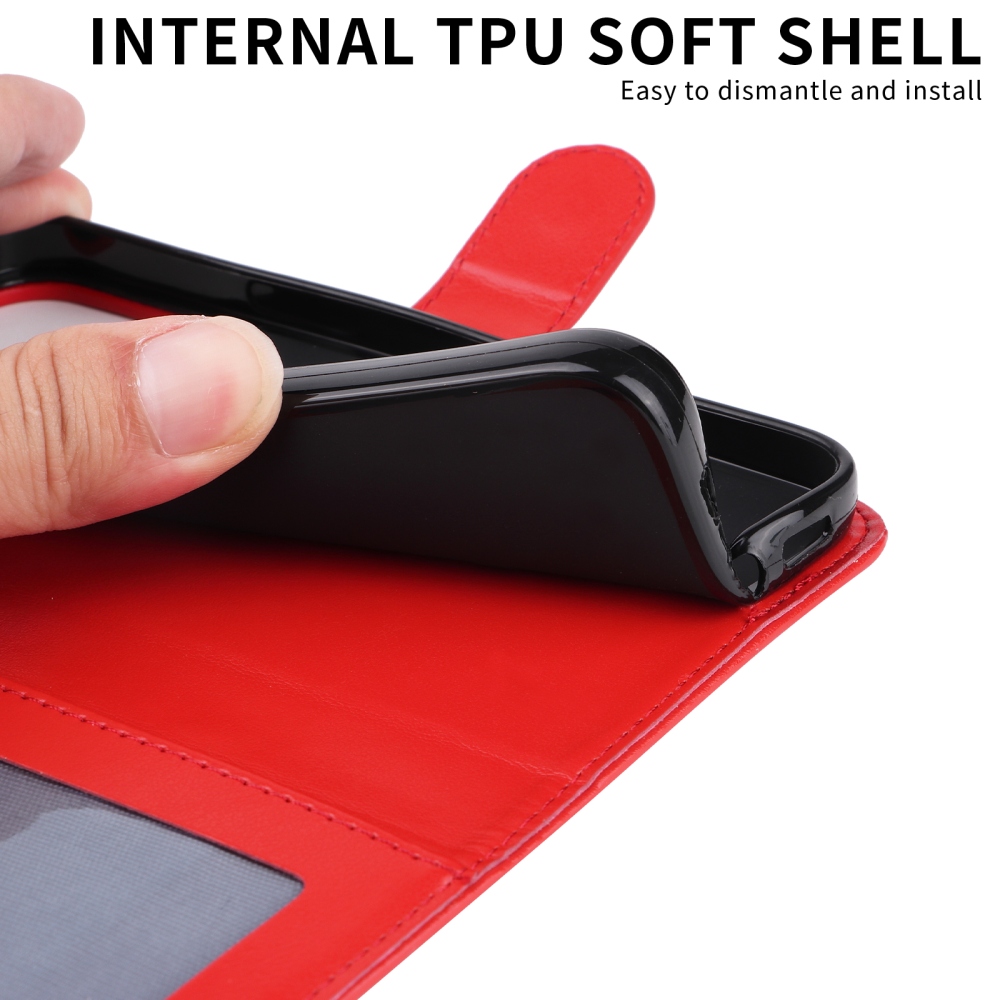 Sunflower knížkové pouzdro na Xiaomi Poco F8 Ultra 5G - červené