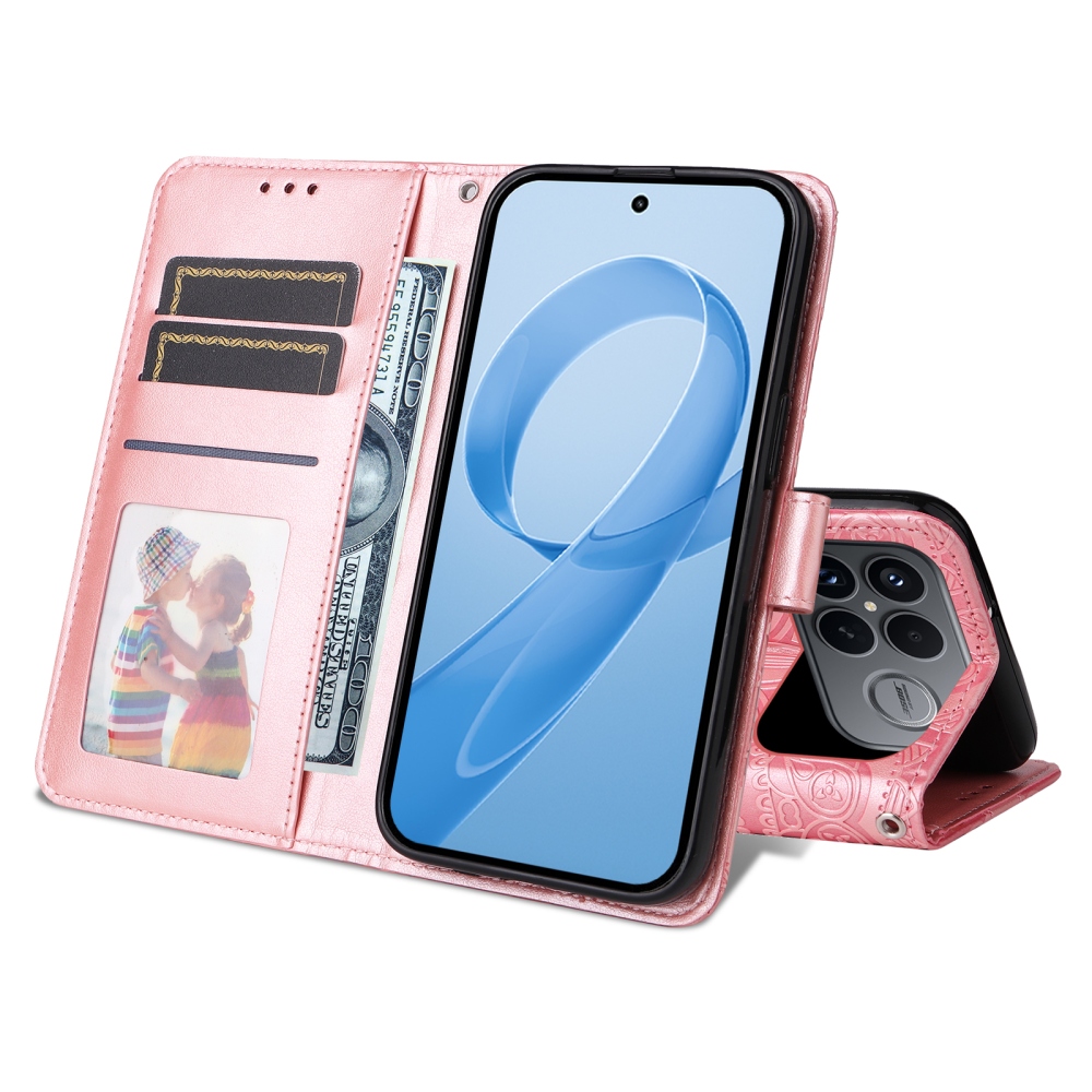 Sunflower knížkové pouzdro na Xiaomi Poco F8 Ultra 5G - růžové