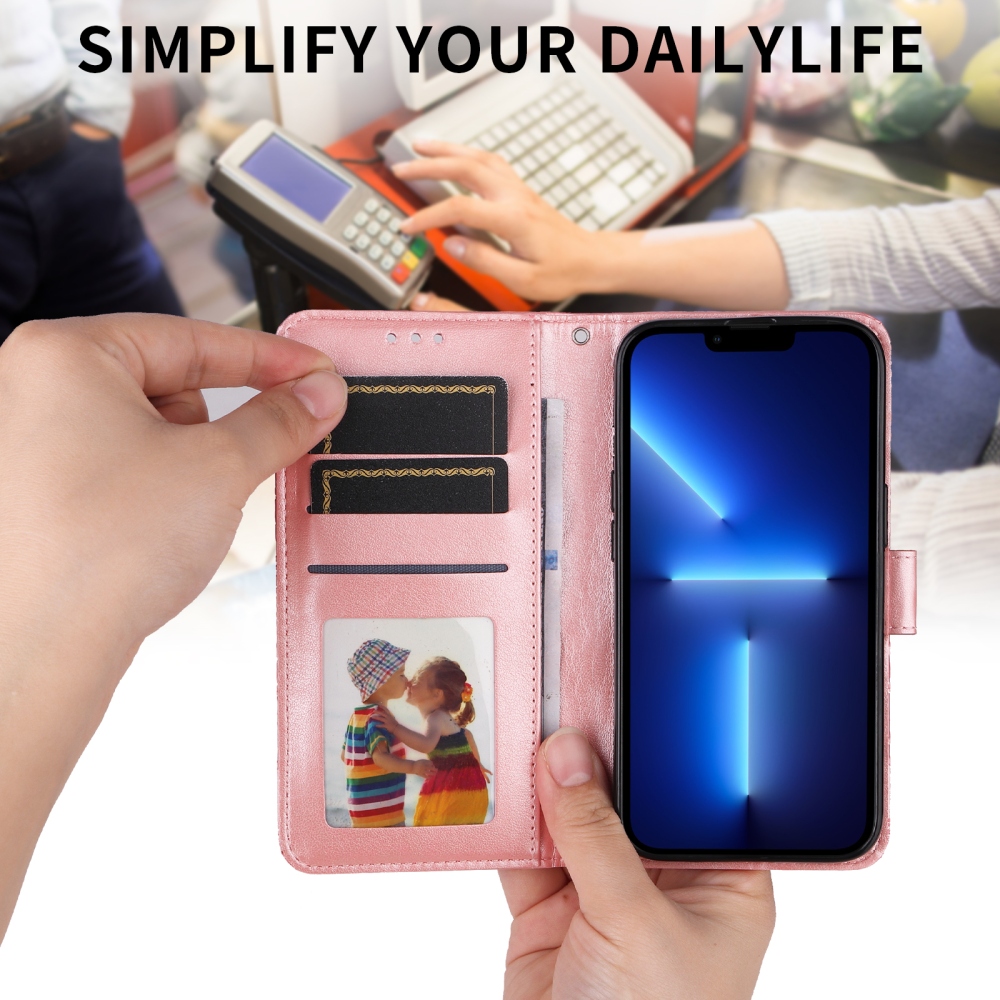 Sunflower knížkové pouzdro na Xiaomi Poco F8 Ultra 5G - růžové