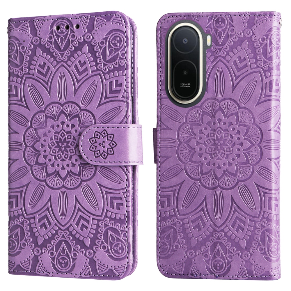 Sunflower knížkové pouzdro na Xiaomi Redmi A7 Pro - fialové