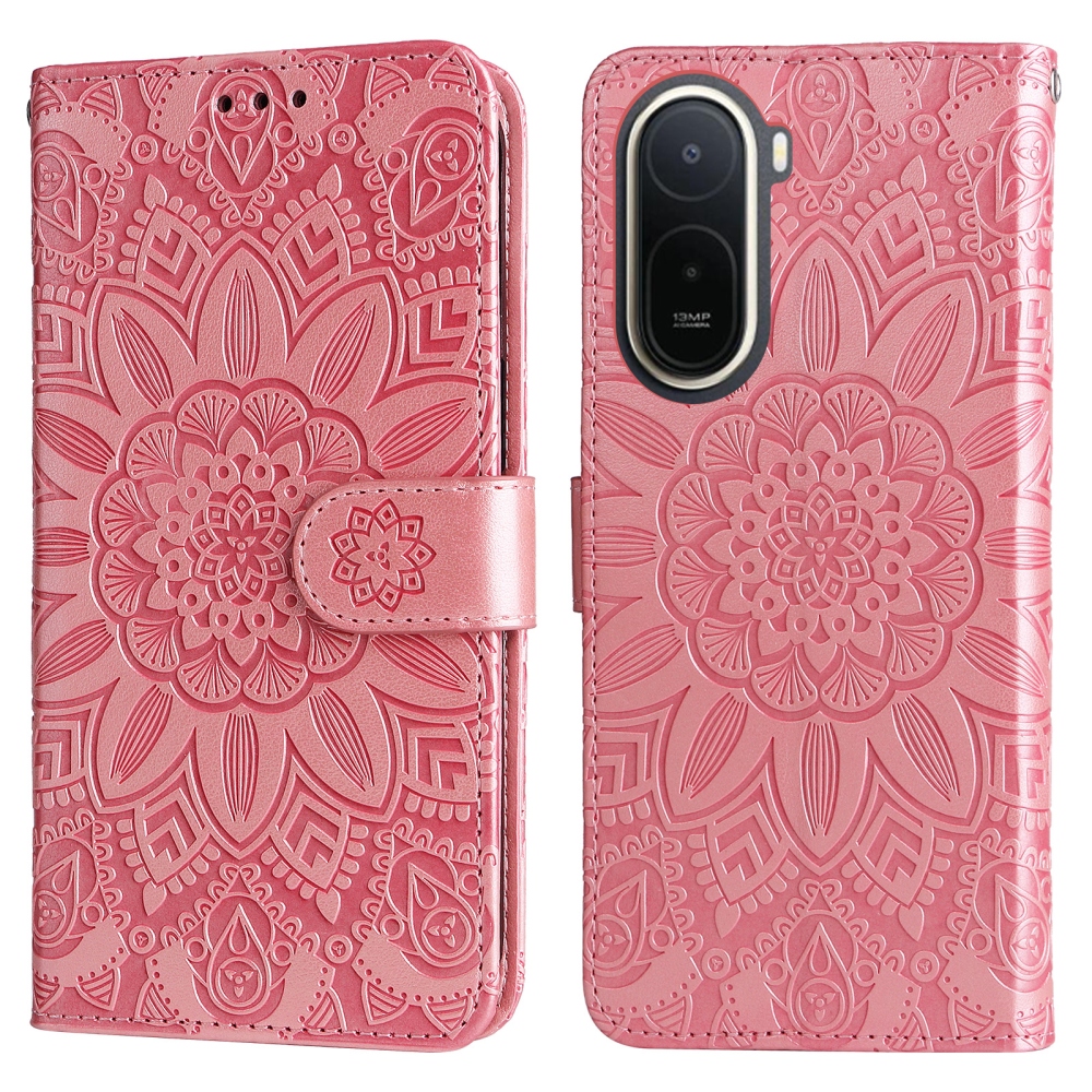 Sunflower knížkové pouzdro na Xiaomi Redmi A7 Pro - růžové