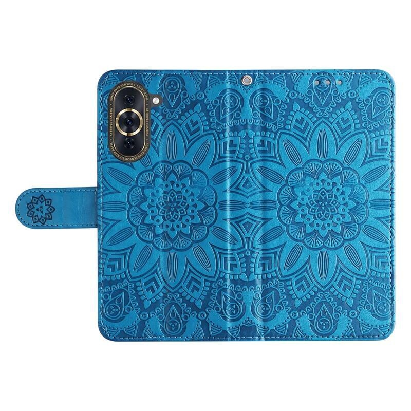 Sunflower zavírací pouzdro na Huawei Nova 10 - modré