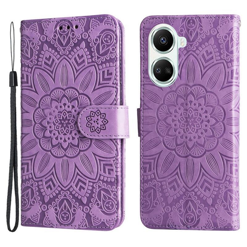 Sunflower zavírací pouzdro na Huawei Nova 10 SE - fialové