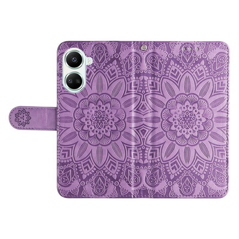 Sunflower zavírací pouzdro na Huawei Nova 10 SE - fialové