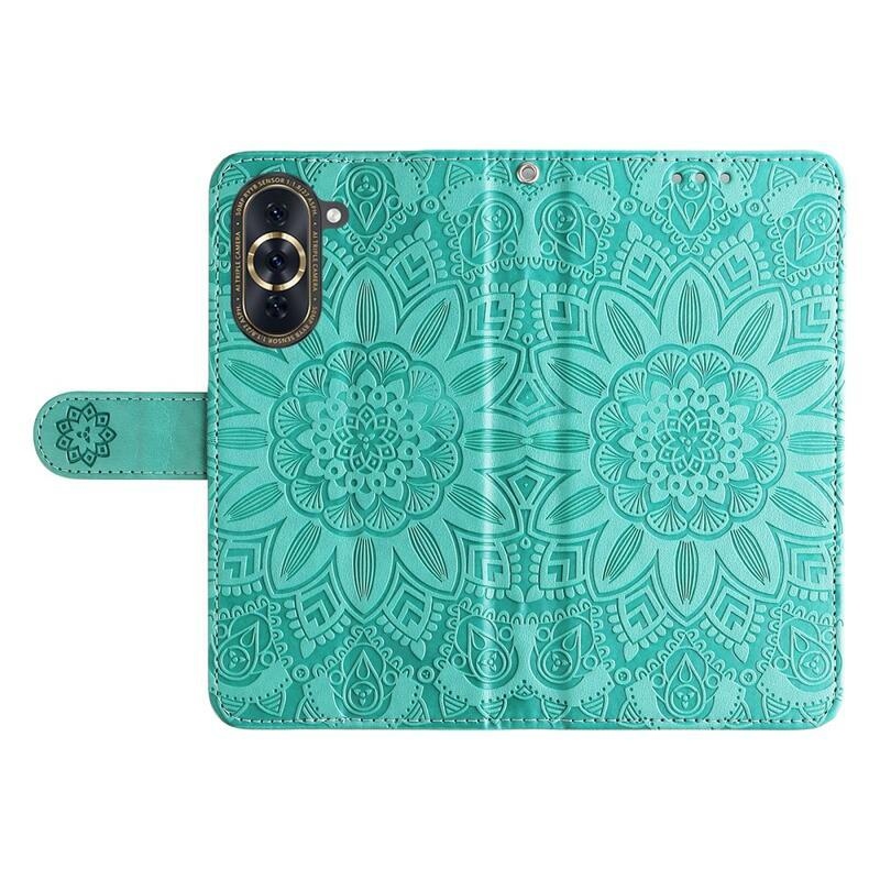 Sunflower zavírací pouzdro na Huawei Nova 10 - zelené