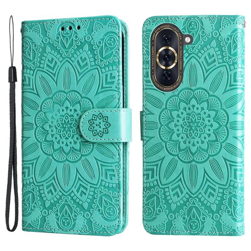 Sunflower zavírací pouzdro na Huawei Nova 10 - zelené
