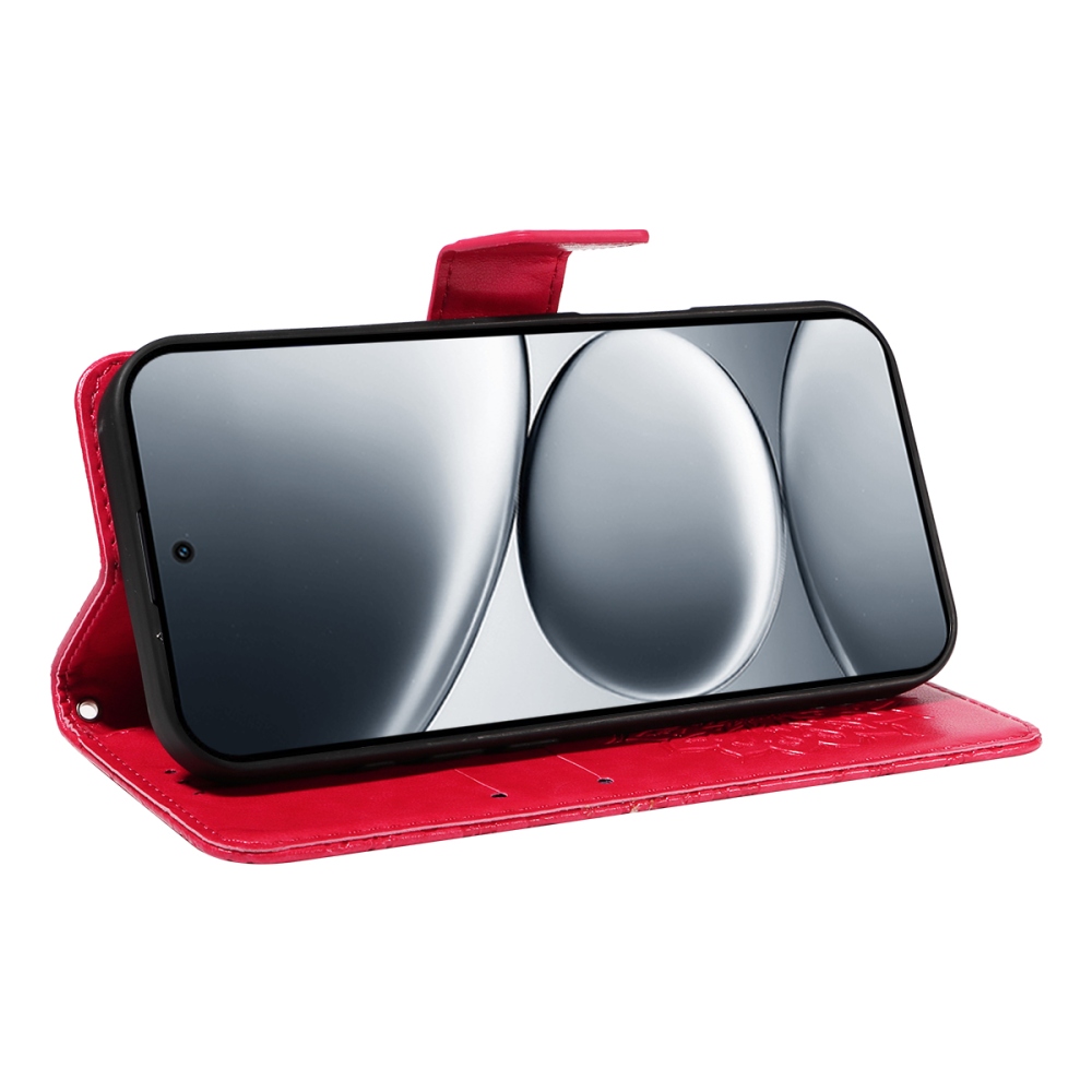 Sunflowers knížkové pouzdro na Xiaomi Redmi Note 15 Pro 5G - červené