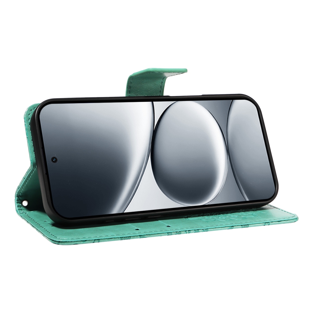 Sunflowers knížkové pouzdro na Xiaomi Redmi Note 15 Pro 5G - modrozelené