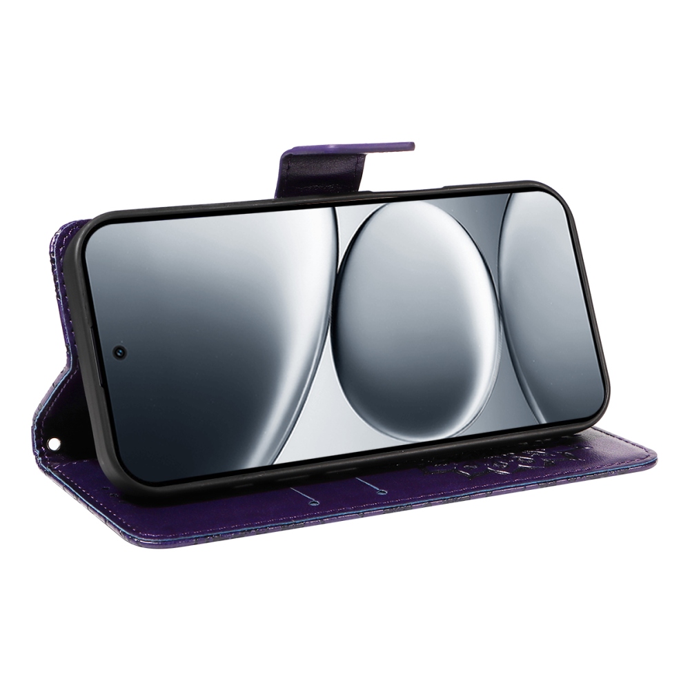 Sunflowers knížkové pouzdro na Xiaomi Redmi Note 15 Pro 5G - tmavěfialové