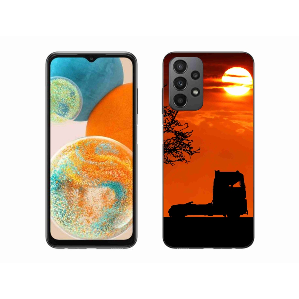 Gelový kryt mmCase na Samsung Galaxy A23 4G/5G - kamion 3