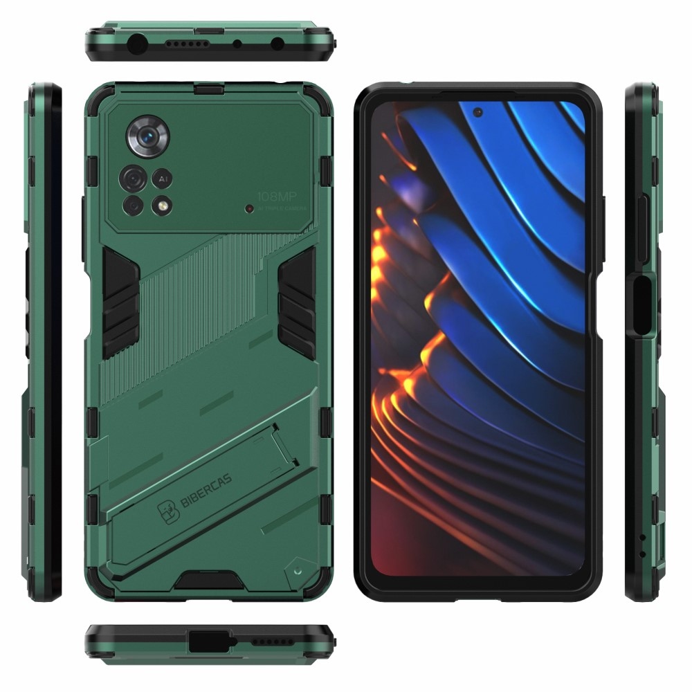 Armory odolný kryt na Xiaomi Poco X4 Pro 5G - zelený