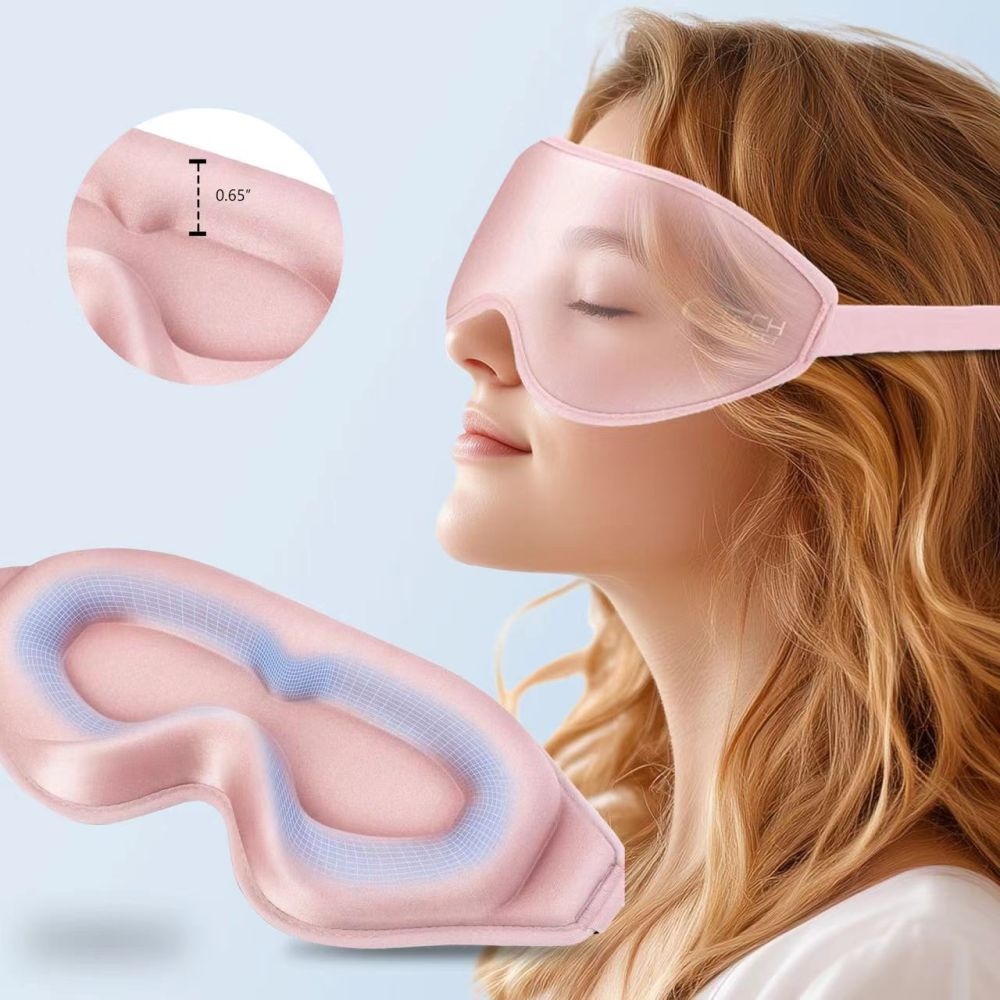 Tech-Protect EyeShade 3D maska na spaní - růžová