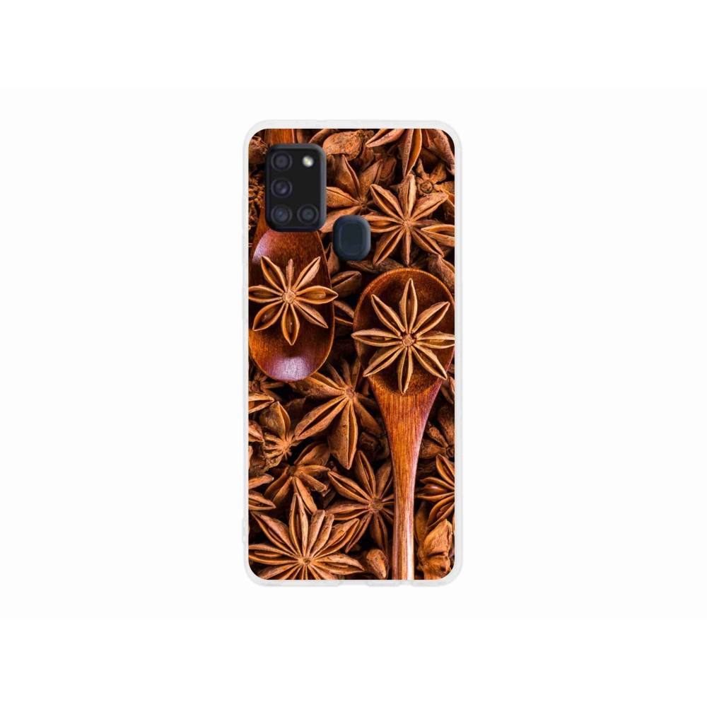 Gelový kryt mmCase na Samsung Galaxy A21s - vonný anýz