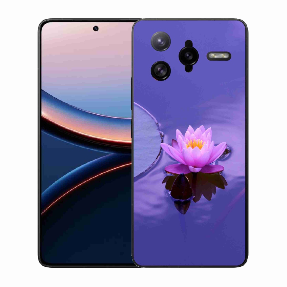 Gelový kryt mmCase na Xiaomi Poco F7 Ultra - květ na hladině