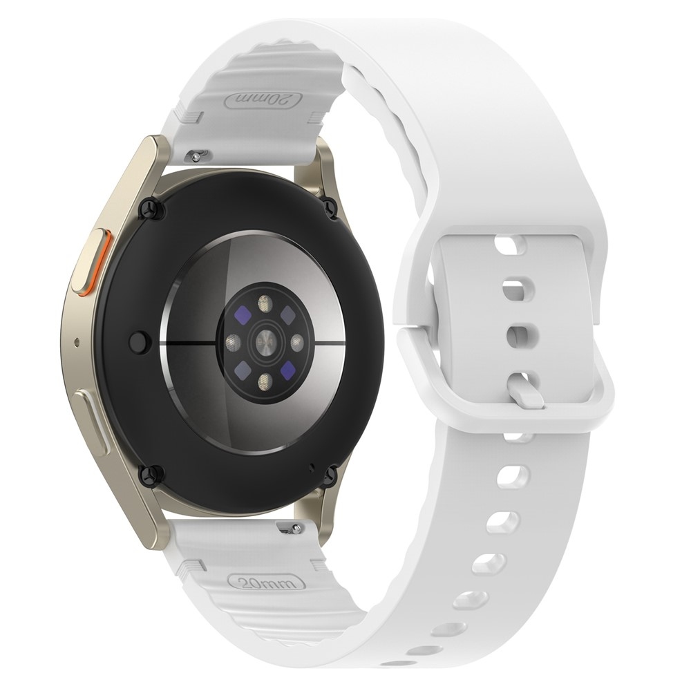 Sweat silikonový řemínek 22mm na Garmin Forerunner 970/Forerunner 570 47mm/265 - bílý