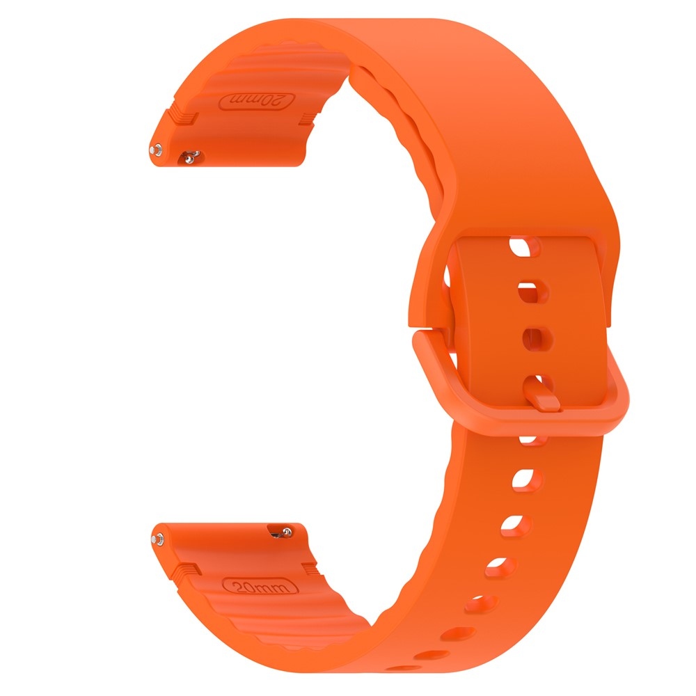 Sweat silikonový řemínek 22mm na Garmin Forerunner 970/Forerunner 570 47mm/265 - oranžový