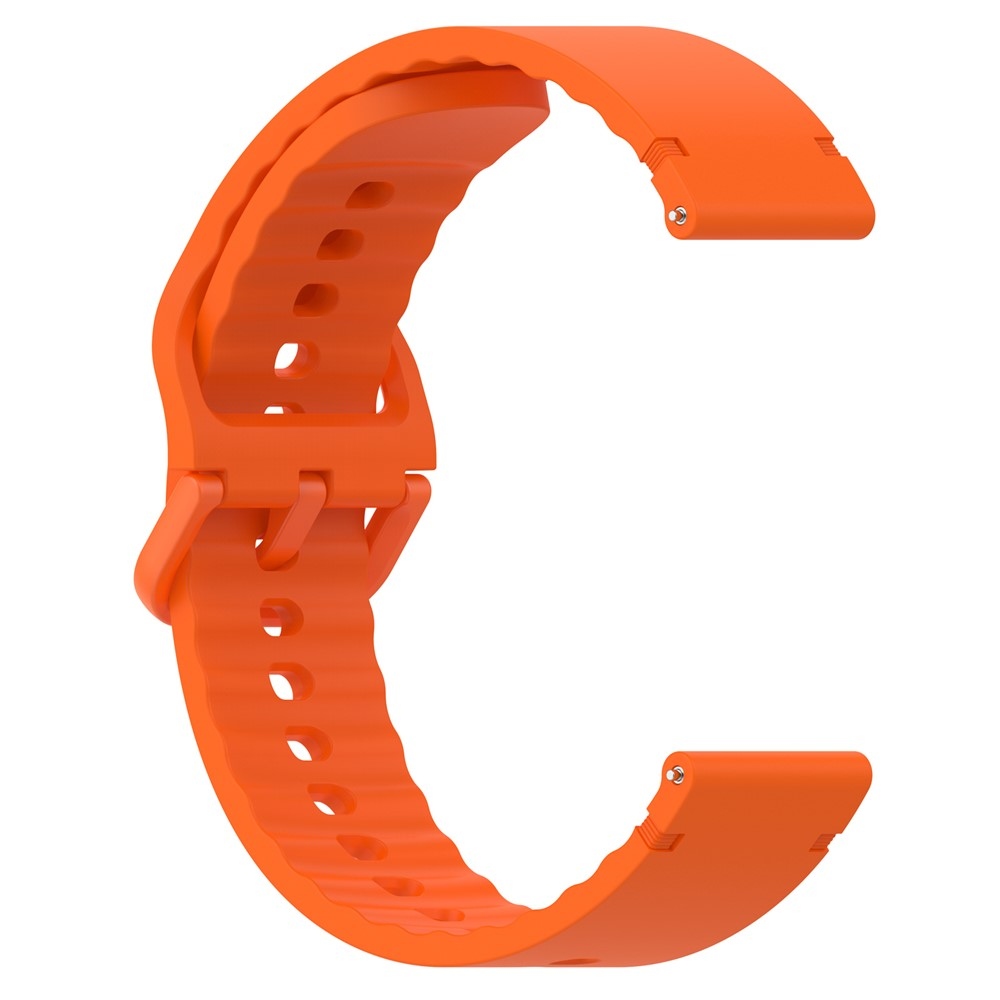 Sweat silikonový řemínek 22mm na Garmin Forerunner 970/Forerunner 570 47mm/265 - oranžový