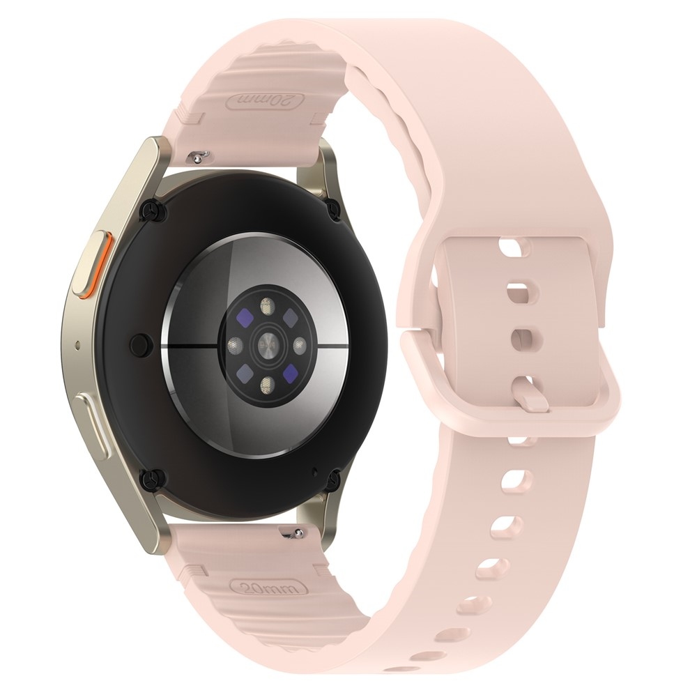 Sweat silikonový řemínek 22mm na Garmin Forerunner 970/Forerunner 570 47mm/265 - růžový