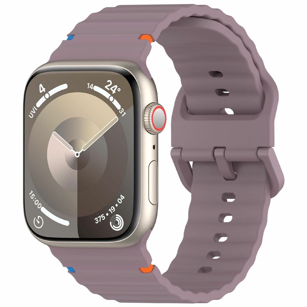 Sweat silikonový řemínek na Apple Watch Ultra 4/3/2/1 49mm/12/11/10 46mm - fialový