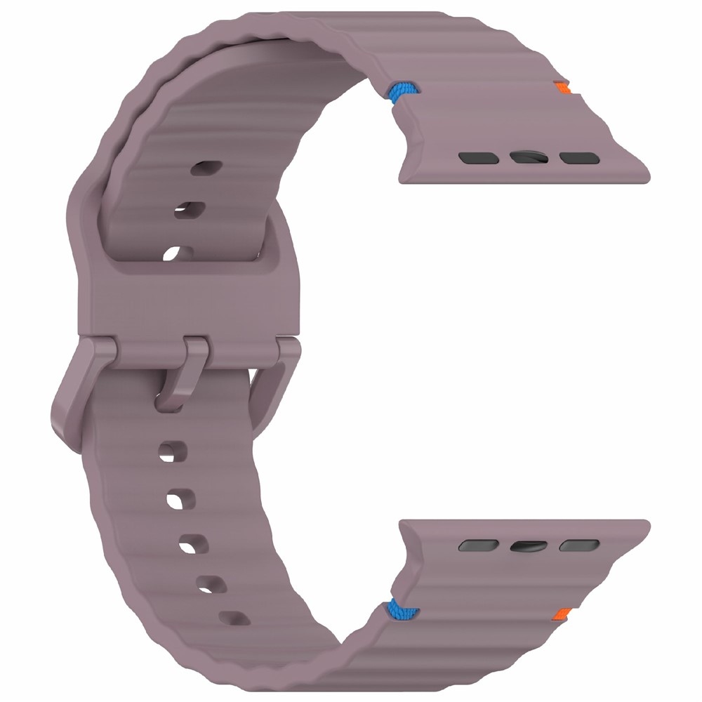 Sweat silikonový řemínek na Apple Watch Ultra 4/3/2/1 49mm/12/11/10 46mm - fialový
