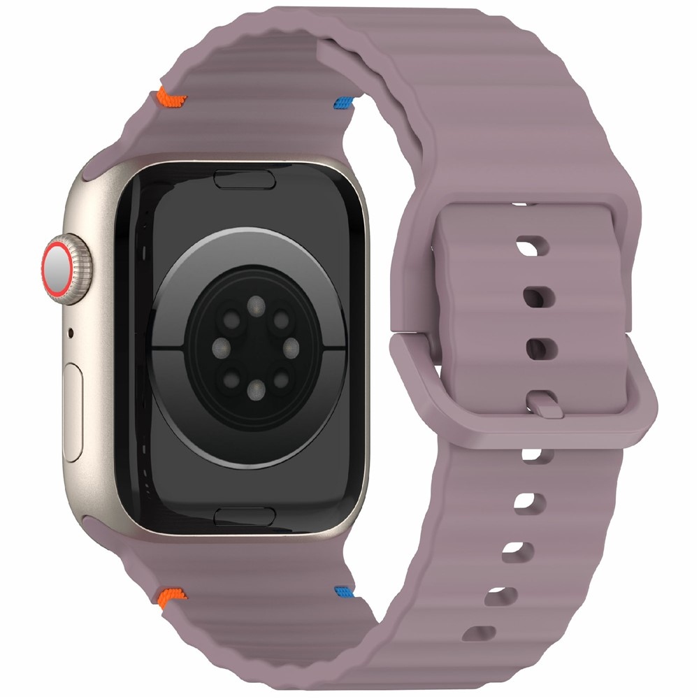 Sweat silikonový řemínek na Apple Watch Ultra 4/3/2/1 49mm/12/11/10 46mm - fialový