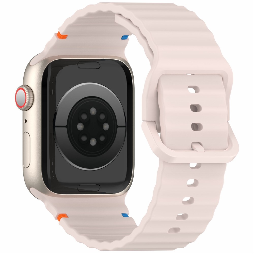 Sweat silikonový řemínek na Apple Watch Ultra 4/3/2/1 49mm/12/11/10 46mm - růžový